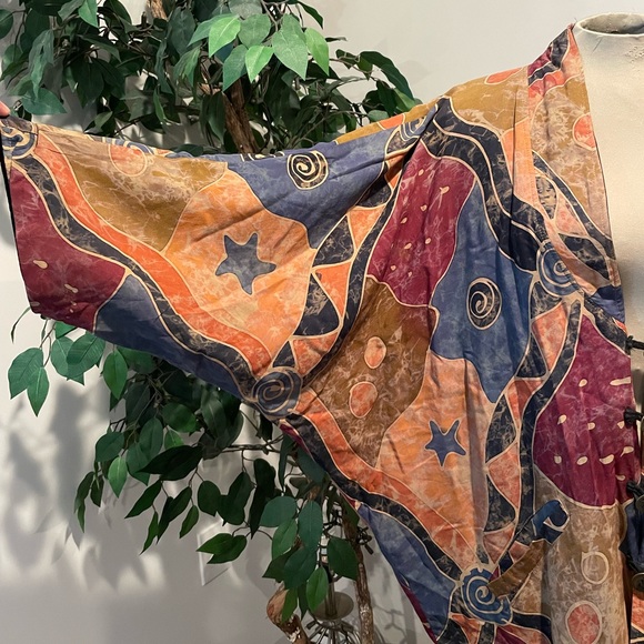 Colorful Abstract Celestial Jacket - Picture 4 of 7